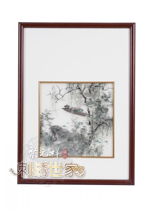 烟雨江南b1239 - 广绣 - 产品展示 - 聚元祥文化艺术发展(广州)有限